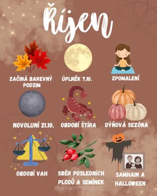 Listí šustí pod nohama, vzduch se ochlazuje a duše touží po klidu. Přichází čas čajů, dek a návratu k sobě. ☕🧣 Úplněk v...