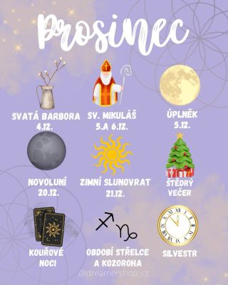 Prosinec je měsíc světla, tradic a jemných zázraků. 🕯️🌲 Začínáme svatou Barborou, která k nám přináší naději v podobě malé...